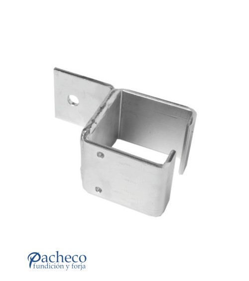 Abrazadera a pared soldada U-60 para puerta corredera colgada