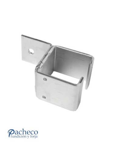 Abrazadera a pared soldada U-60 para puerta corredera colgada