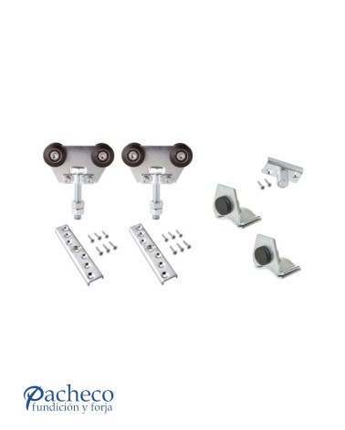 Kit puerta corredera colgada hasta 300 kg