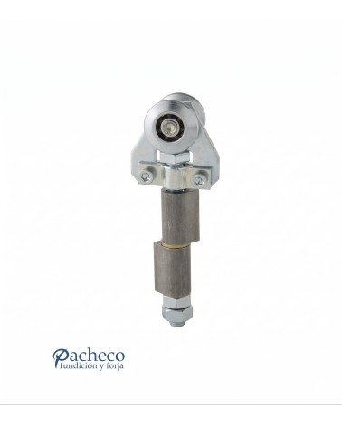 Rollapar simple U-40 soldar central para puerta corredera colgada