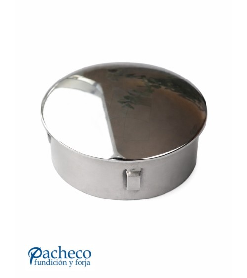 Tapón A Presión de Acero Inxoidable 316 Brillo y Satinado para Redondo 43 - 50,8 mm