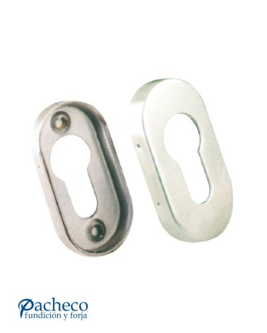 Bocallave de inox 304 satinado para puertas interiores y de entrada