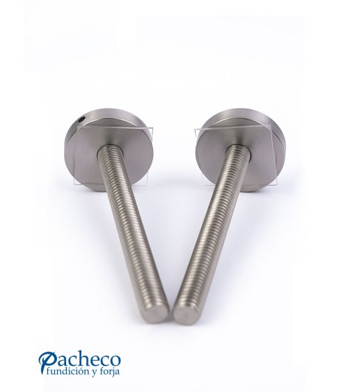 Tirador de Acero Inoxidable AISI304 Satinado Cuadrado para Exterior Cuadrado de 25 mm