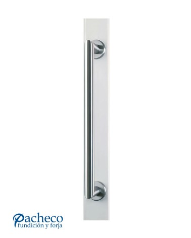 Manillón de Acero Inoxidable AISI304 Satinado para Exterior Redondo de 25 mm
