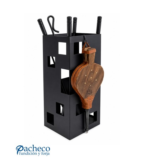 Chimenea juego con fuelle 500 mm alto