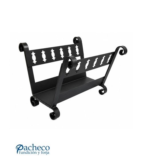 Cesta para leña para chimenea de 300x400 mm