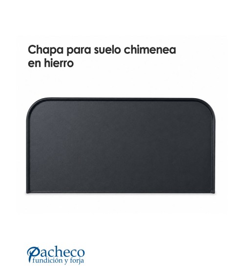 Chapa para suelo de chimenea en hierro