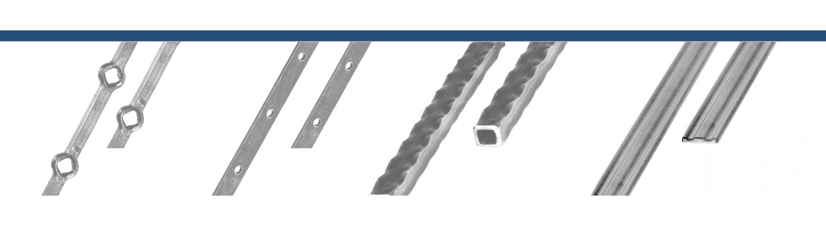 PLETINAS Y BARRAS DE FORJA PERFORADAS O ESTAMPADAS
