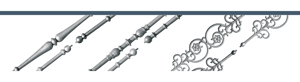 BALAUSTRES DE HIERRO FUNDIDO