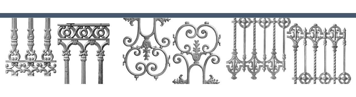 BALAUSTRADAS DE HIERRO FUNDIDO