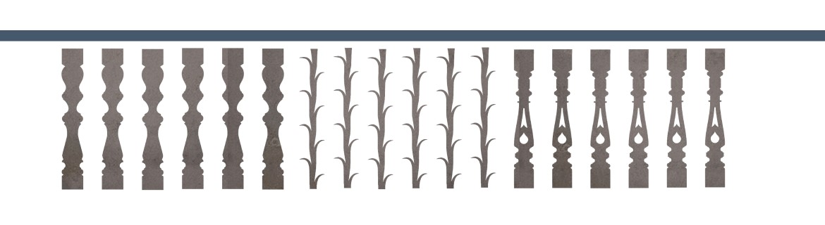 BALAUSTRES CORTE LÁSER