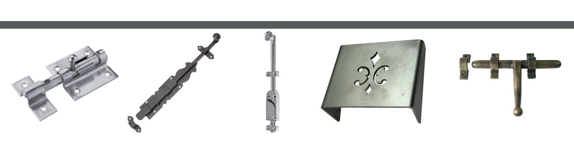 CERROJOS, PASADORES, CERRADURAS Y PISONES